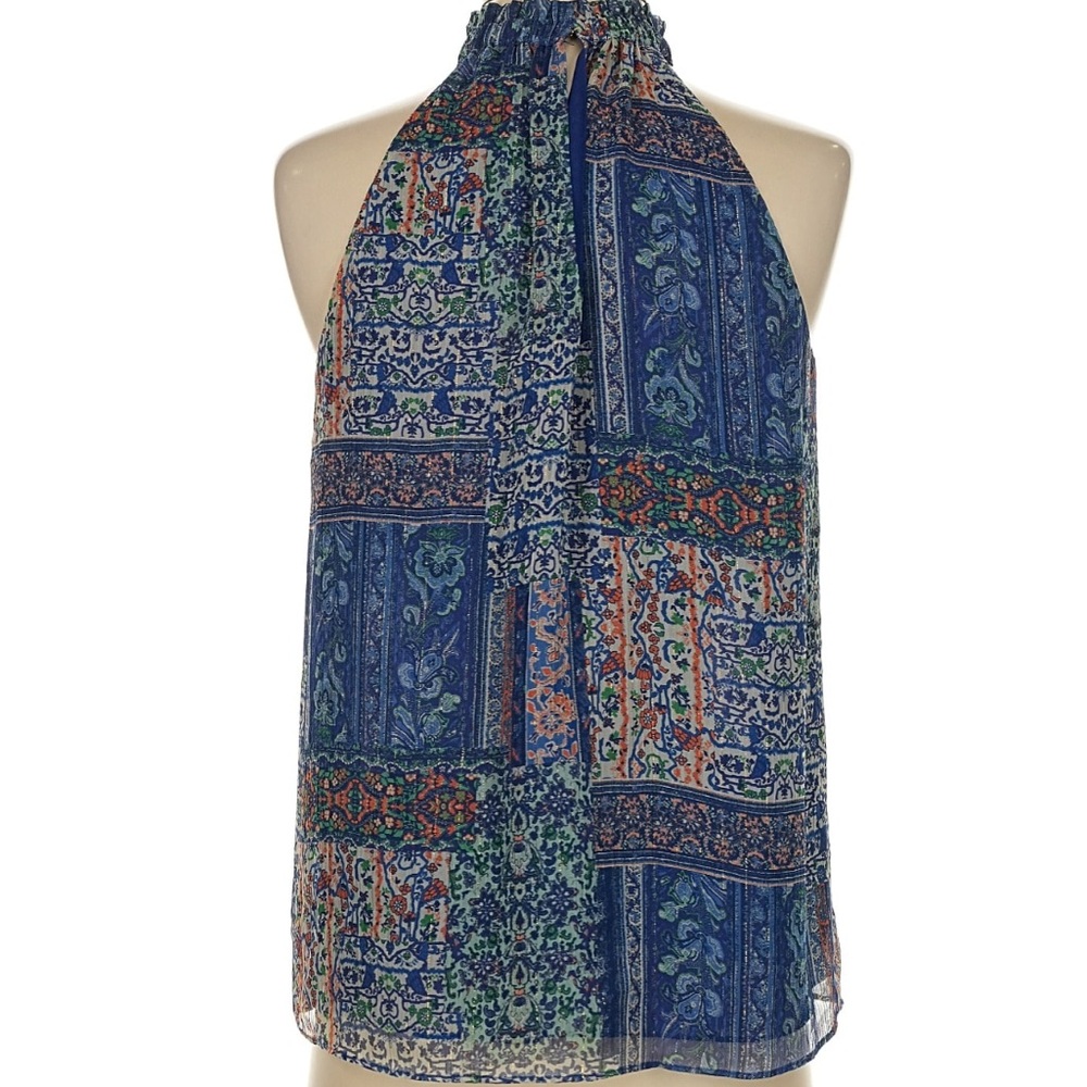 Ramy Brook Paris Patchwork Printed Sleeveless Hal… - image 3